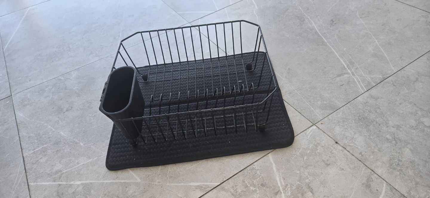 Rubbermaid Black Dish Drying Rack - photo 2