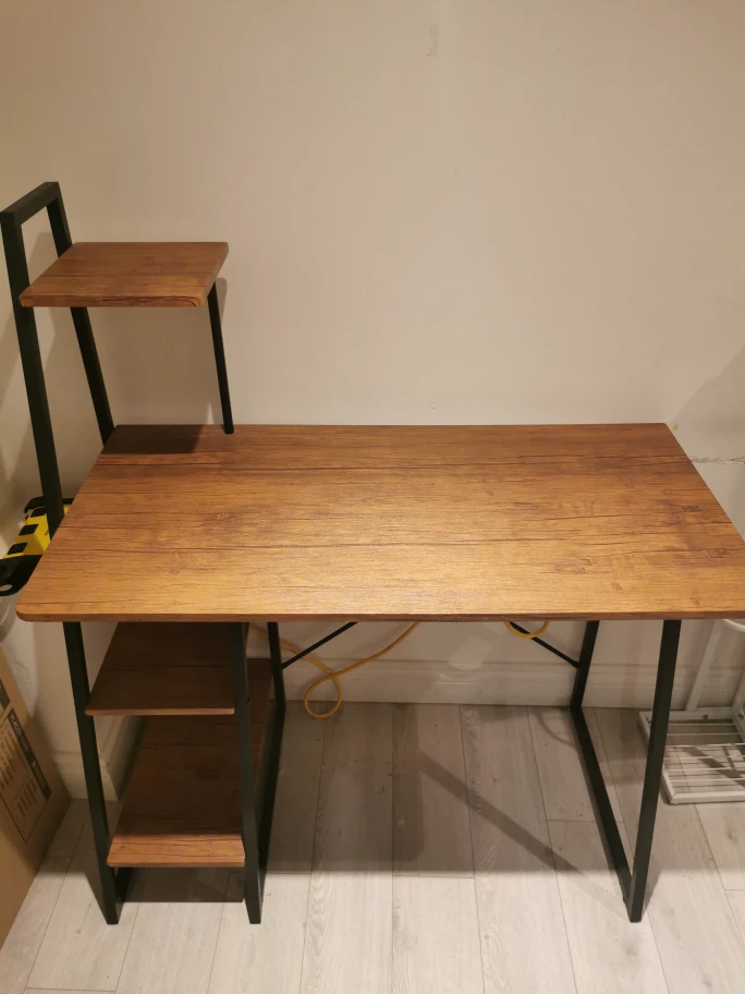 Wood & Metal Ladder Desk - photo 2
