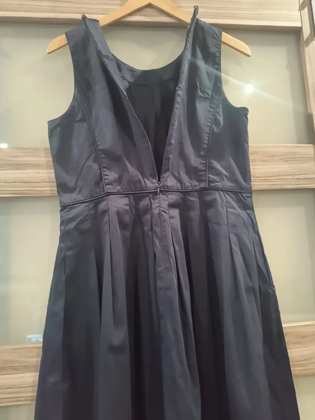 Talbots Black Dress Size 12P image indicator(5)