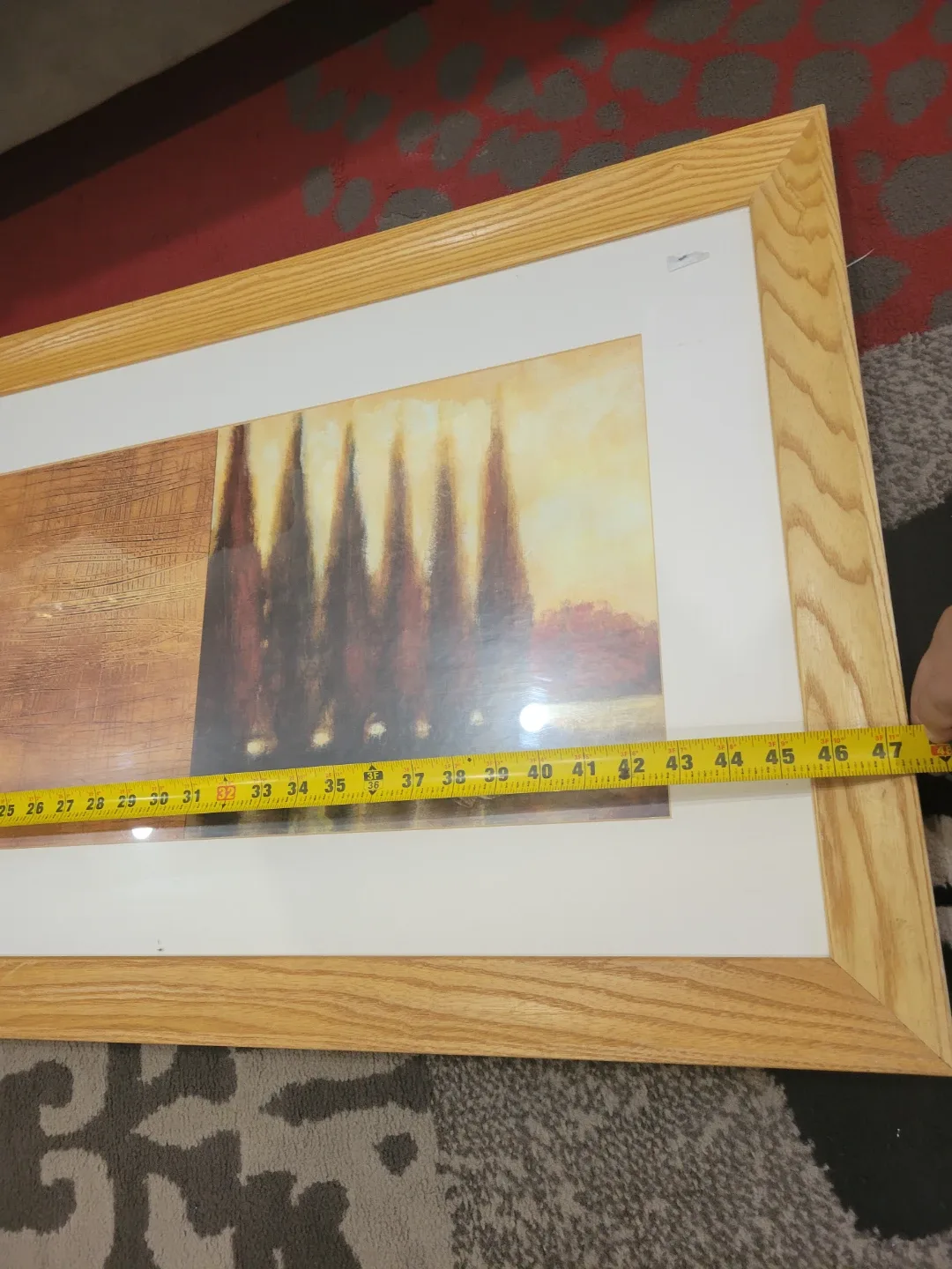 Framed Wall Art - 47 inches wide🥕 image indicator(4)