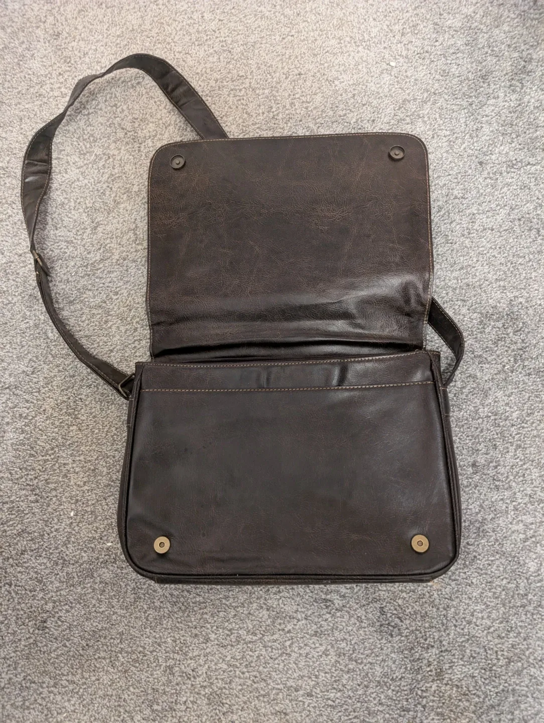 BOSS Brown Messenger Bag image indicator(3)