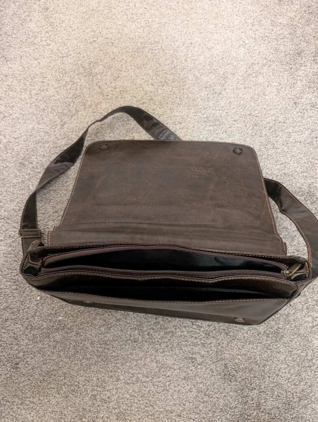 BOSS Brown Messenger Bag image indicator(4)
