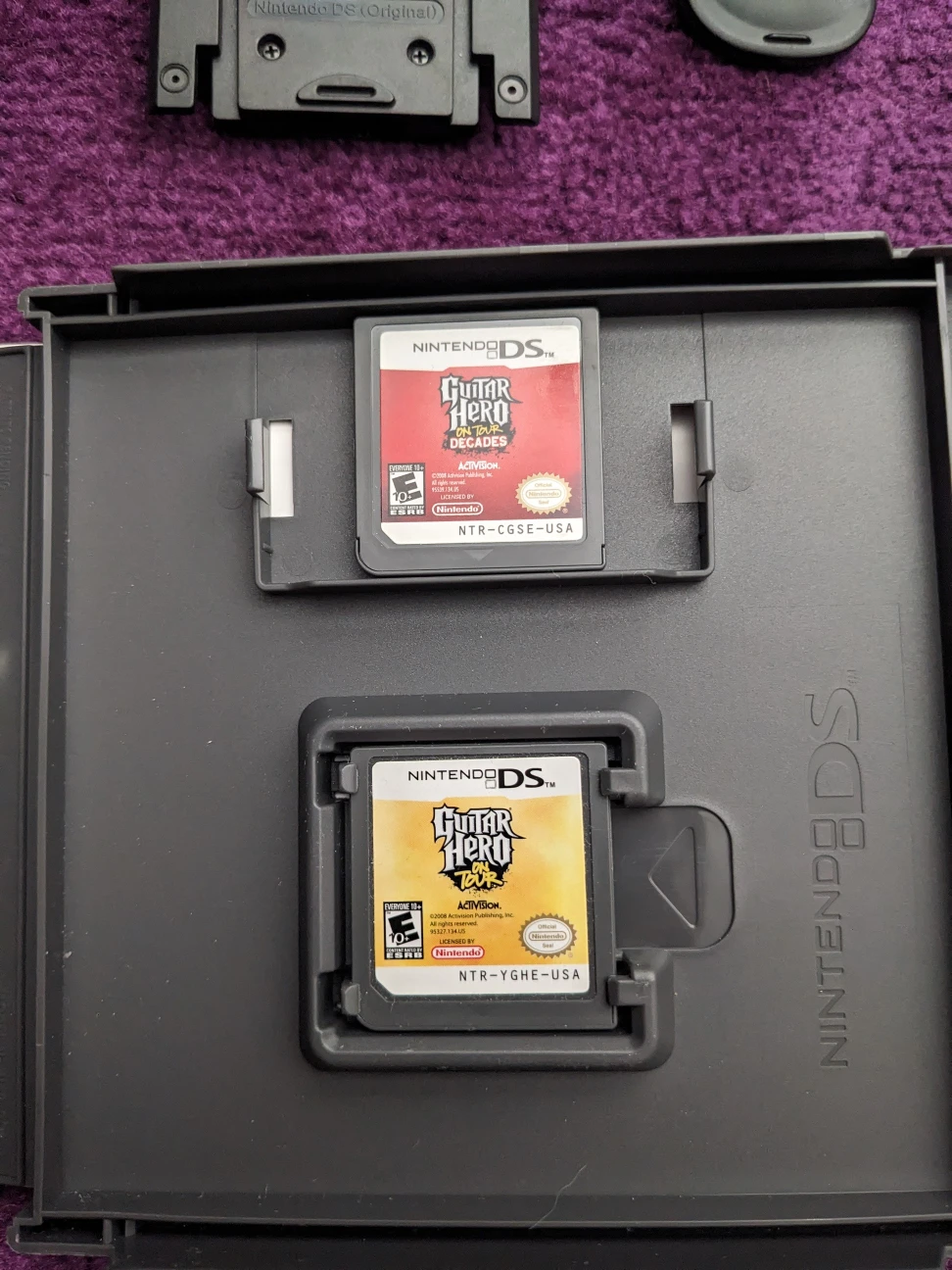 Two Guitar Hero On Tour Games Plus Accessories for Nintendo DS - photo 2