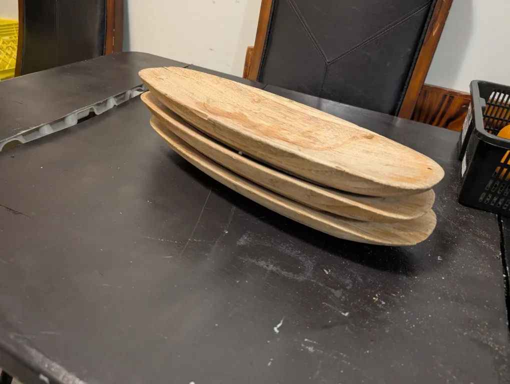 Wooden Serving Trays (Set of 3) image indicator(2)