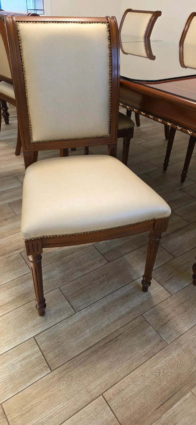 Dining Room Set. Dining Table Display Cabinet and Dining Chairs image indicator(2)