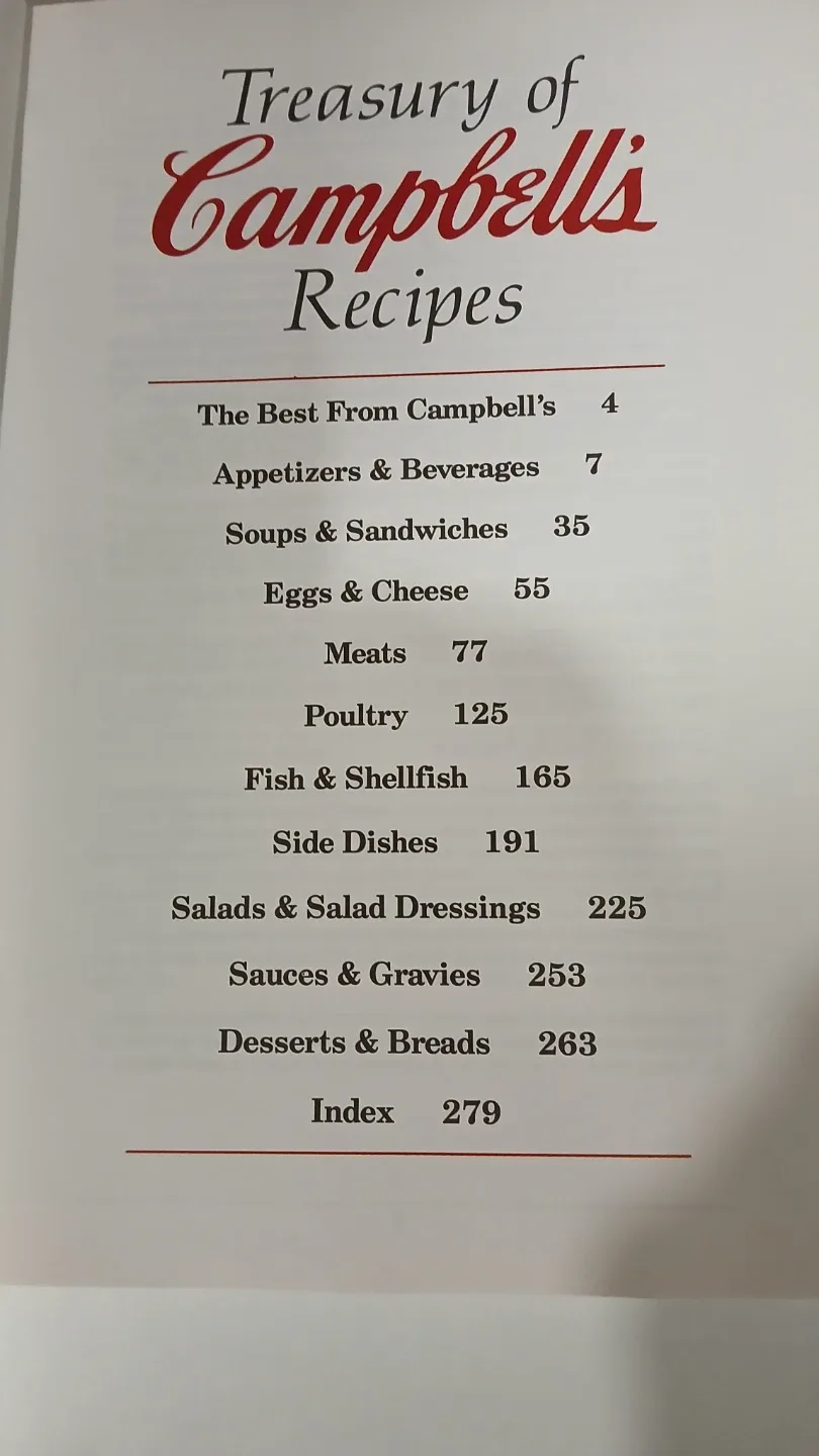 Treasury of Campbell's Recipes Cookbook image indicator(2)