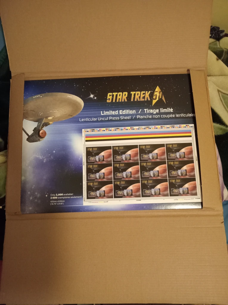 Star Trek Limited Edition Stamps /2,000 - photo 3