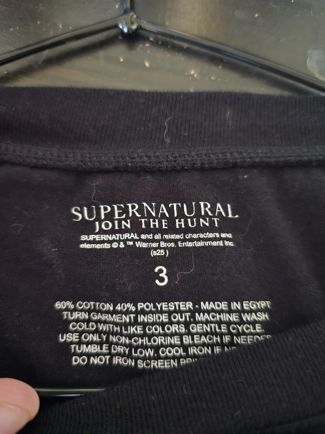 Supernatural Join The Hunt Black T-Shirt Size 3x from torrid. - photo 2