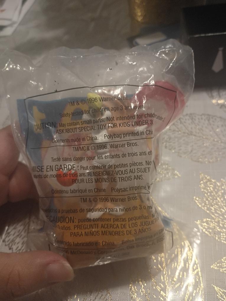 McDonald's space jam 2 toy