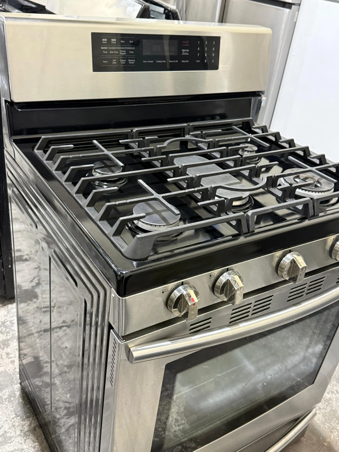 Samsung 30in Stainless Steel Gas Range Oven