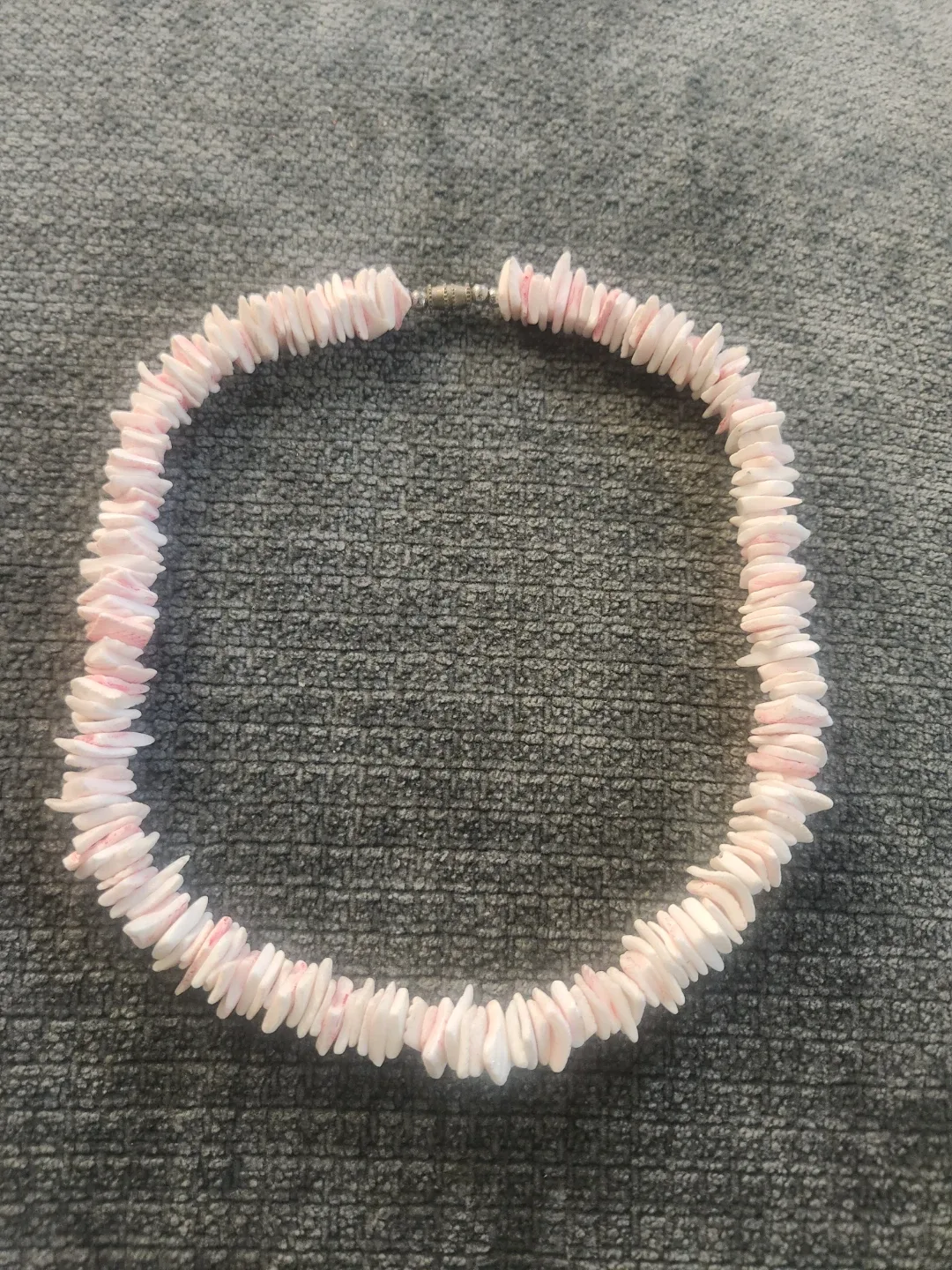 Pink & White Shell Necklace