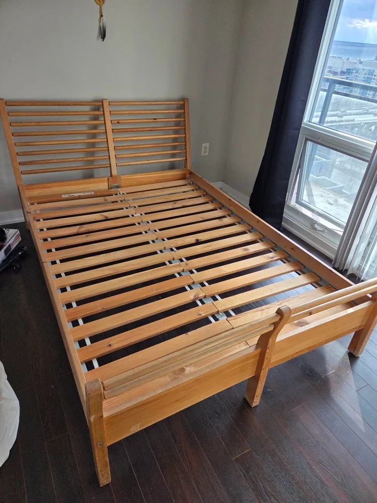 IKEA Lade Full/Double Bed Frame