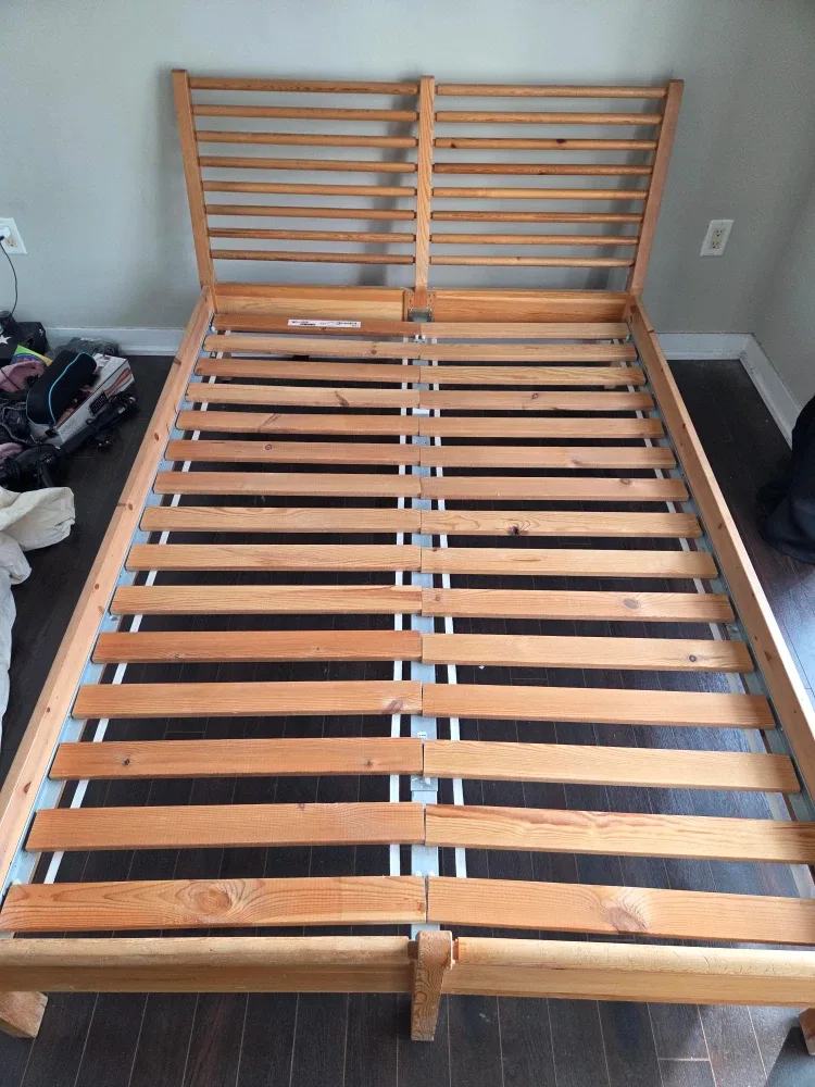 IKEA Lade Full/Double Bed Frame image indicator(2)