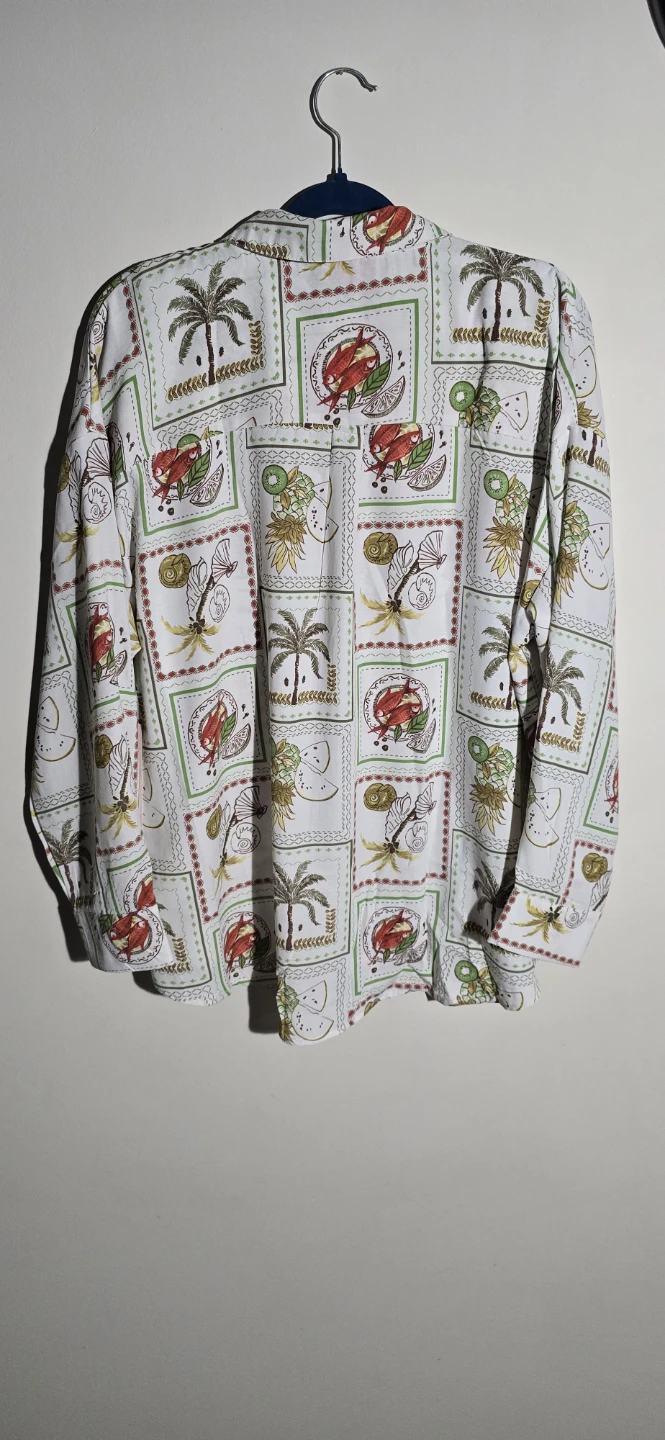 Autres Filles Patterned Shirt - Size L - photo 3