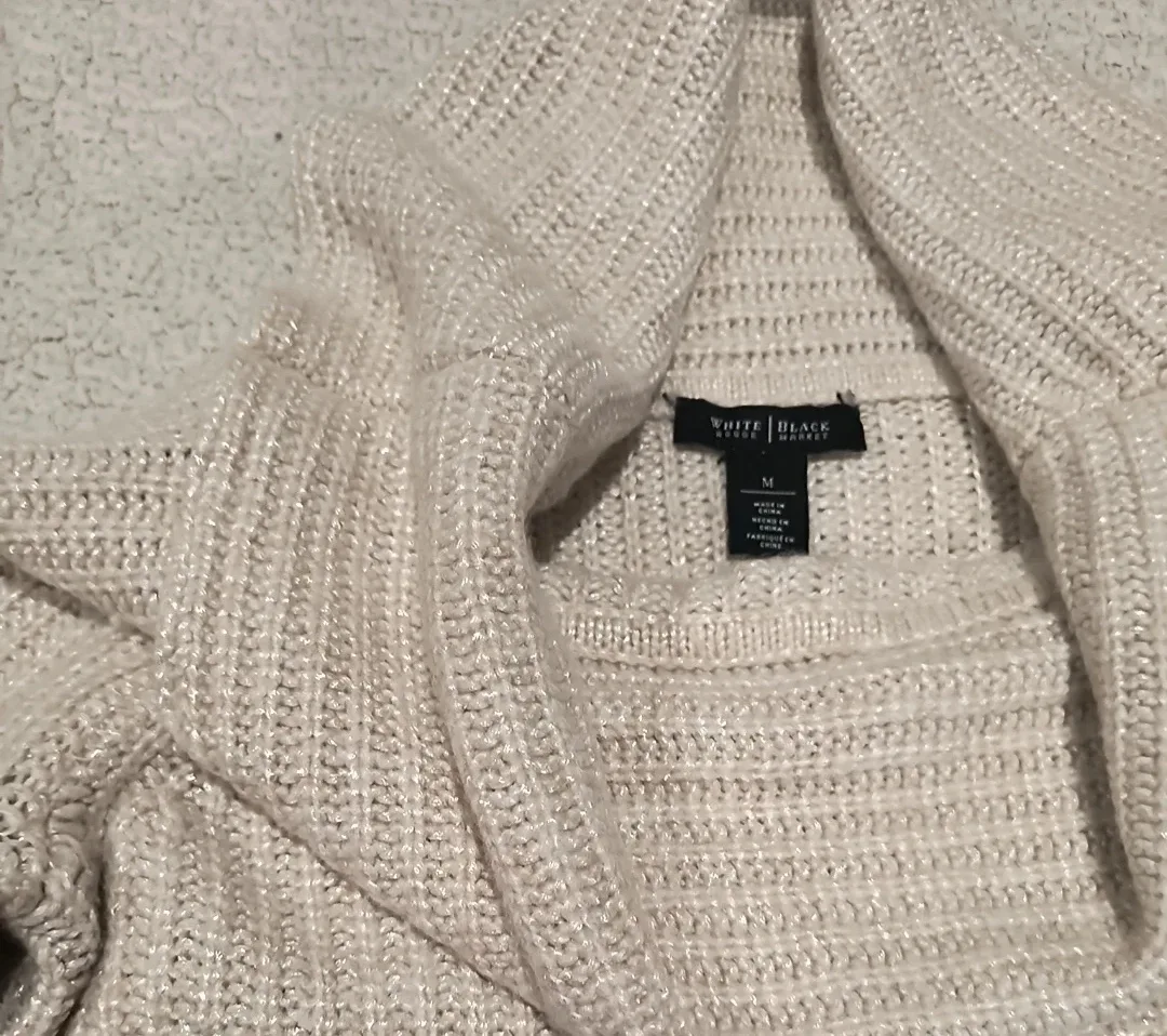 White House Black Market Sweater - Size M image indicator(2)
