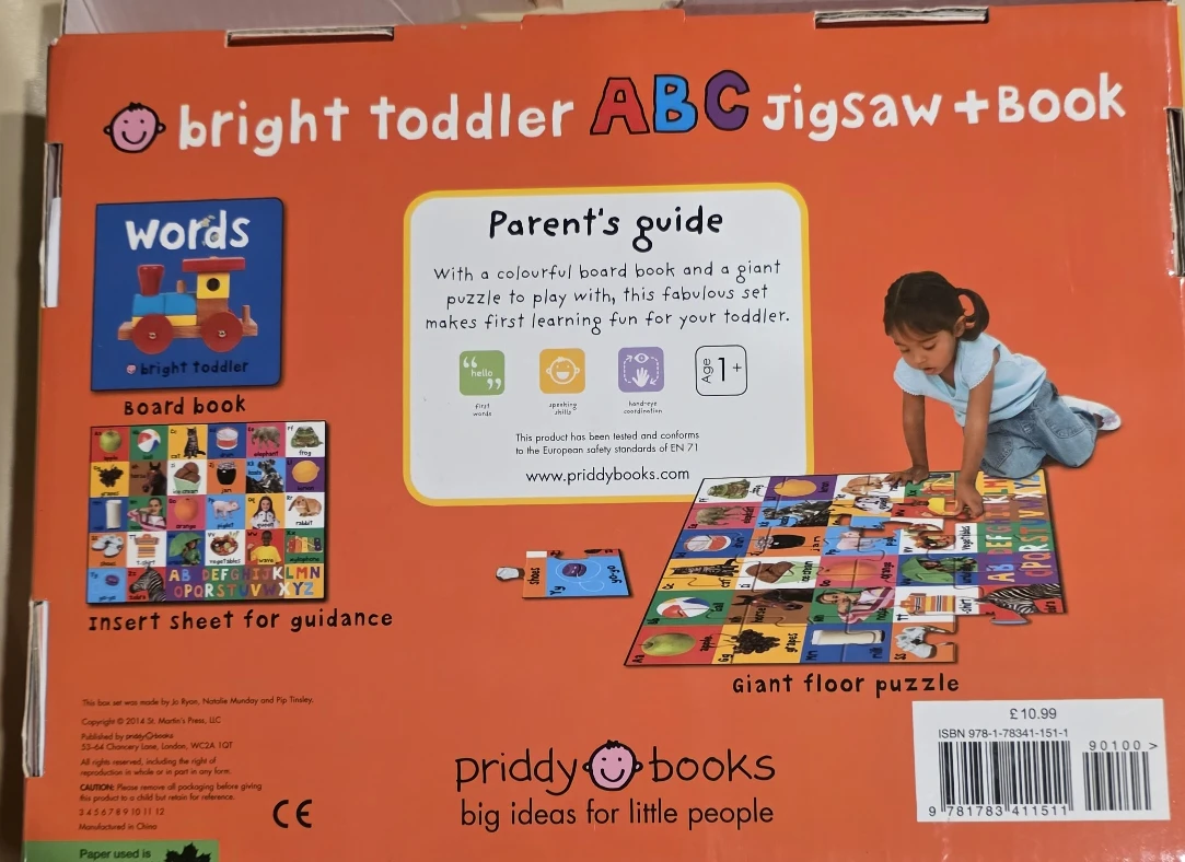 Bright Toddler ABC Jigsaw + Book - photo 2