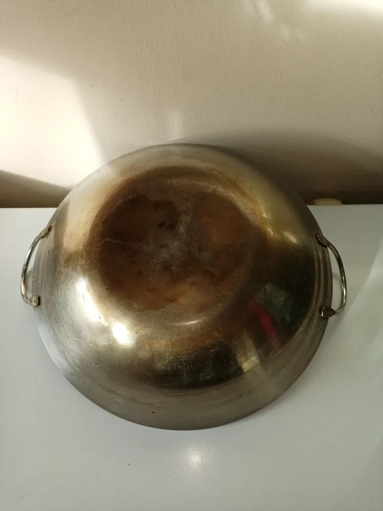 14" Carbon/Steel Wok Pan image indicator(4)