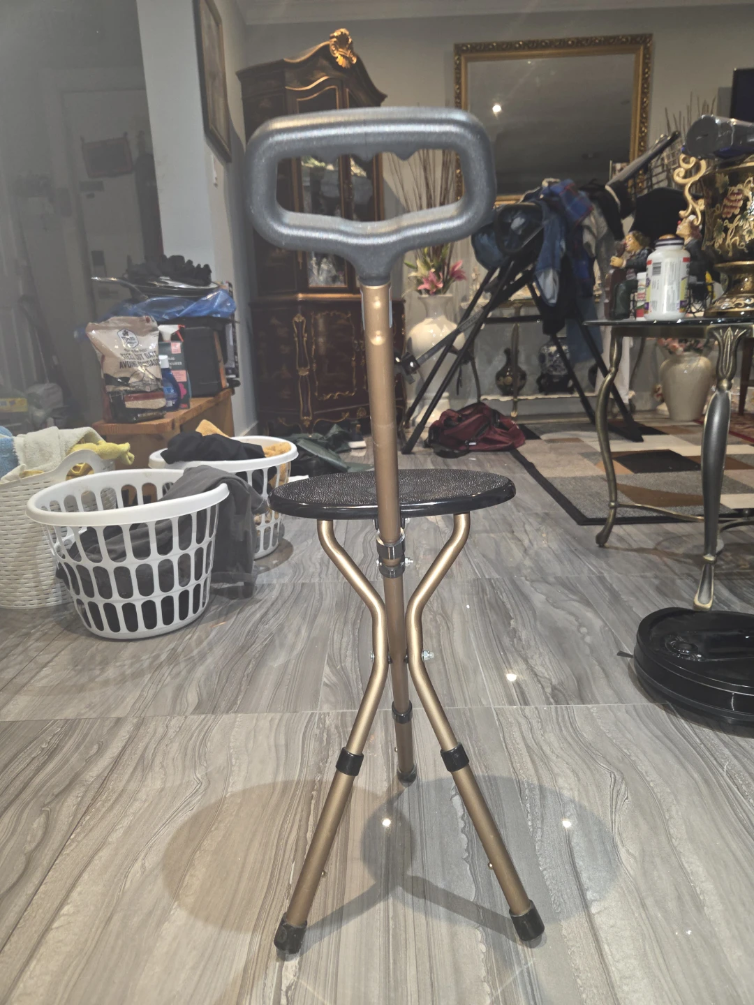 Switch Sticks Folding Walking Cane Seat - photo 3
