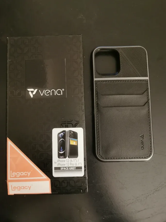 Vena iPhone 12/12 Pro Case - Space Grey