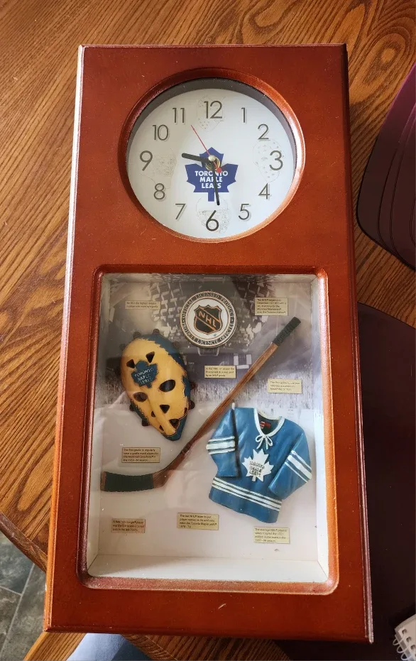 Toronto Maple Leafs NHL Clock