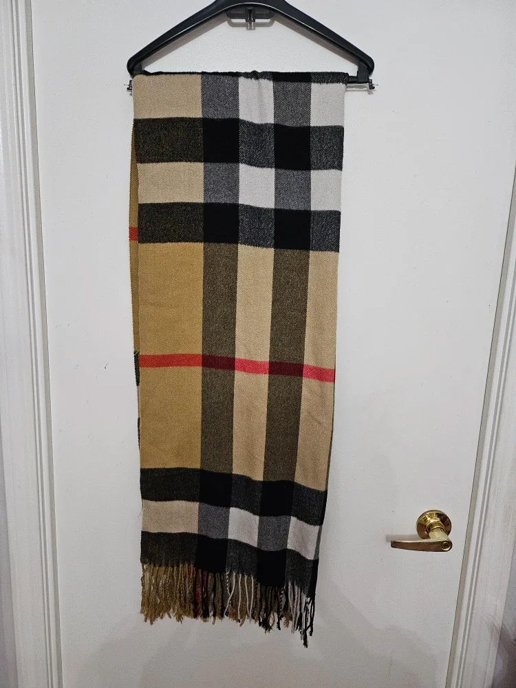 Burberry Scarf - Classic Check Pattern