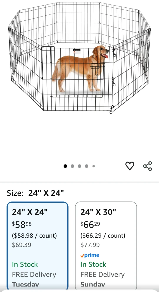 Pet Playpen 24" x 24" - photo 4