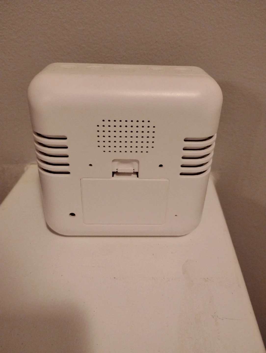 White Digital Alarm Clock - photo 3