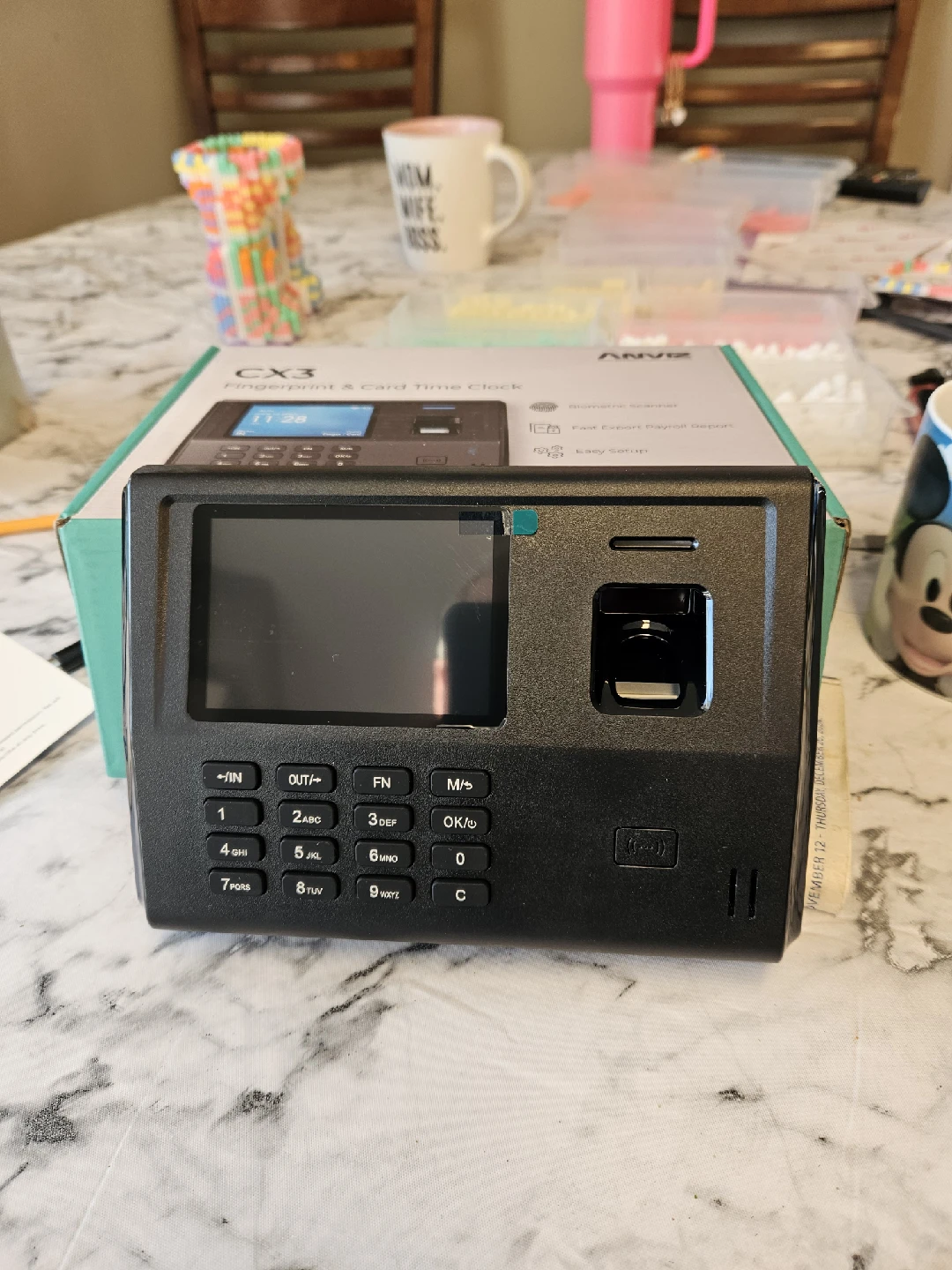 Anviz CX3 Fingerprint & Card Time Clock - photo 2