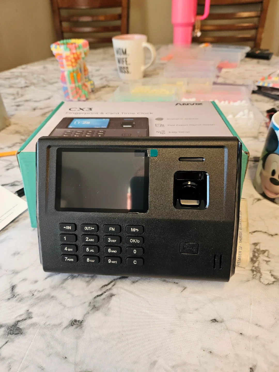 Anviz CX3 Fingerprint & Card Time Clock image indicator(2)