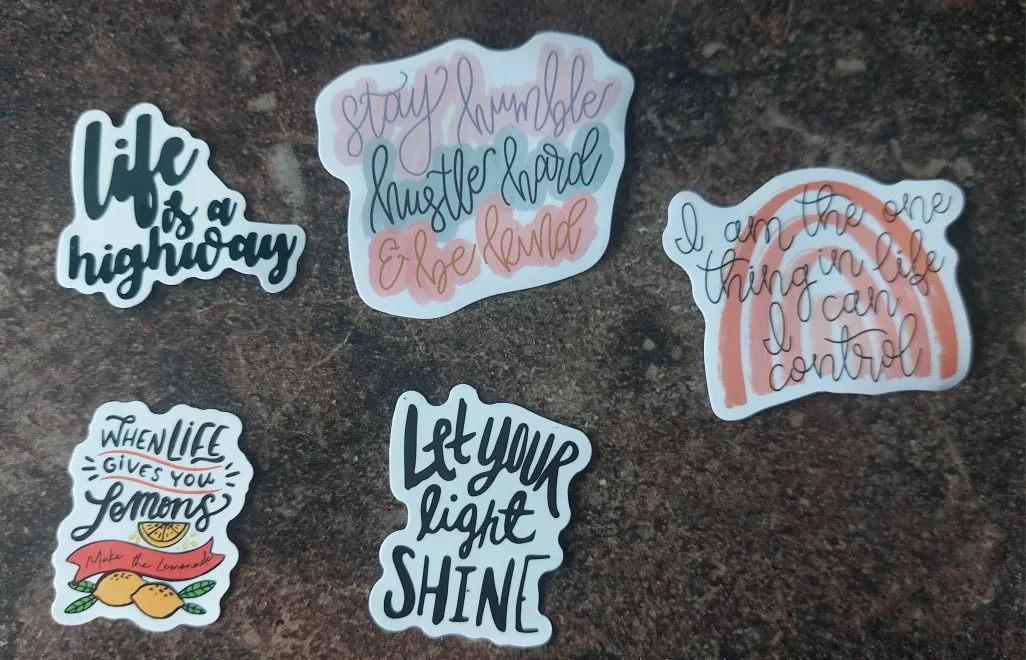 Assorted Inspirational Stickers