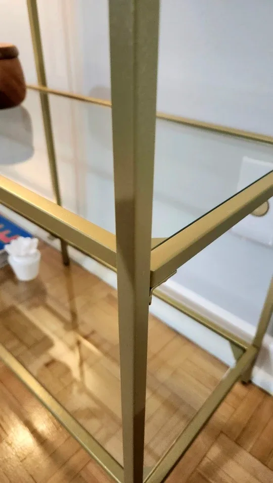 3-level Glass Gold Console Table *new image indicator(4)