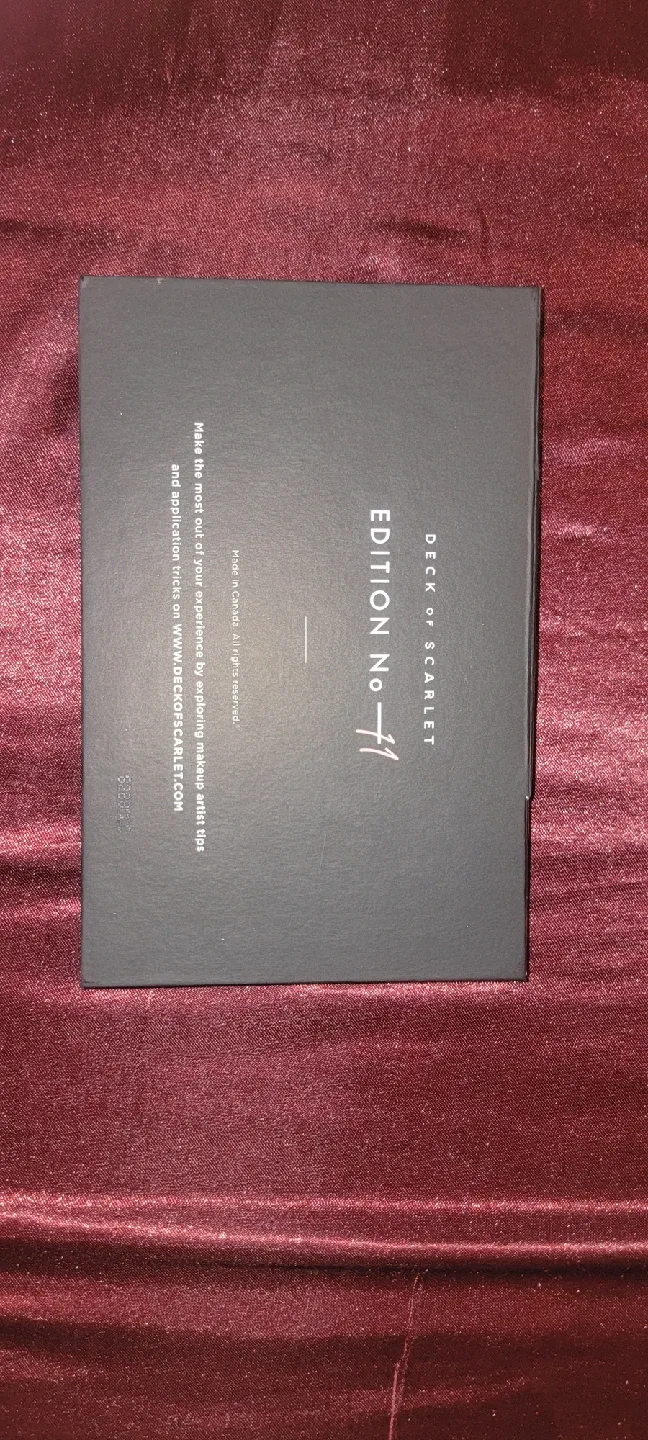 Deck of Scarlet Edition No 11 Eyeshadow Palette image indicator(3)