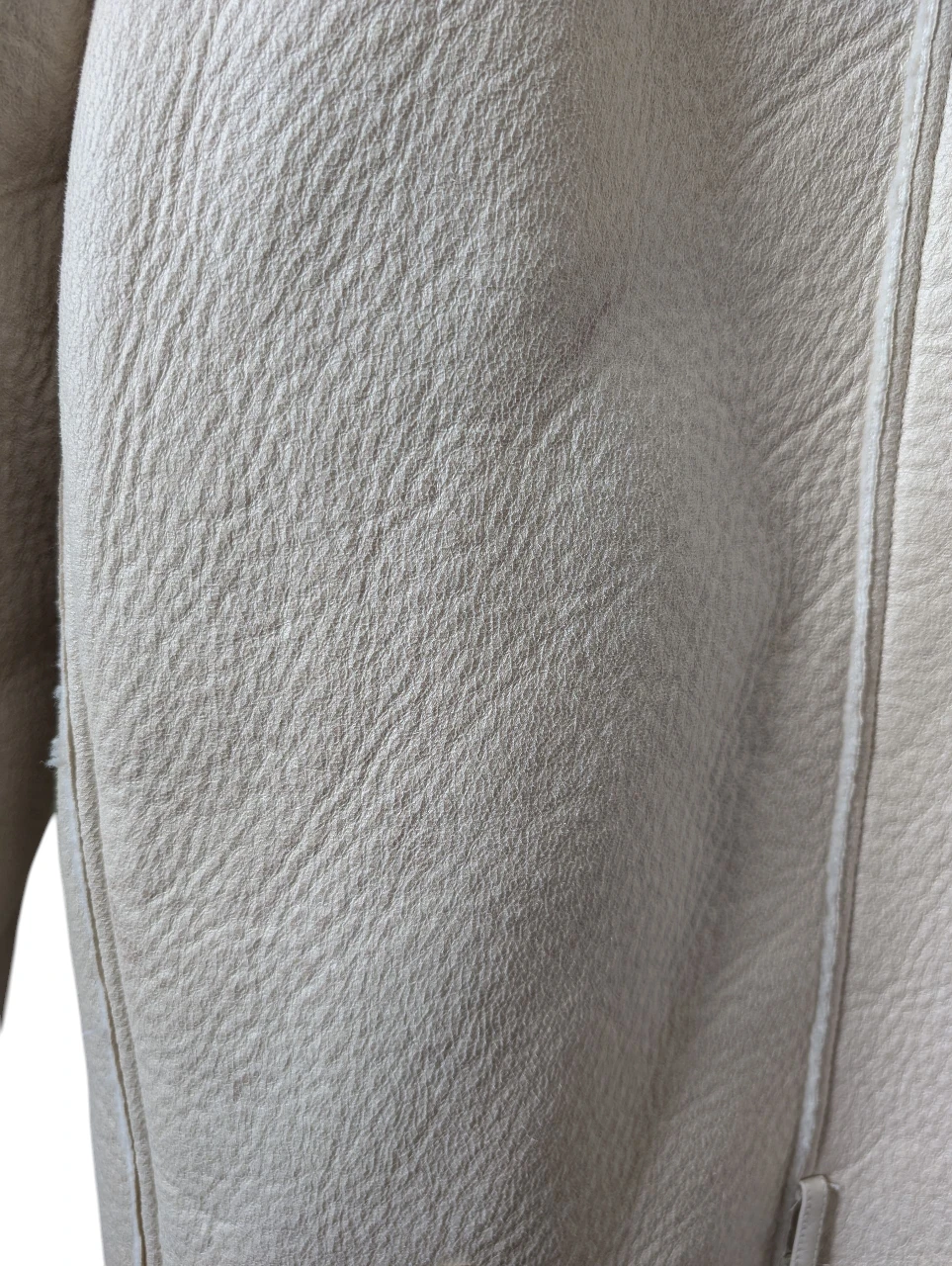 Zara Cream Sherpa lined winter Jacket-size medium - photo 4