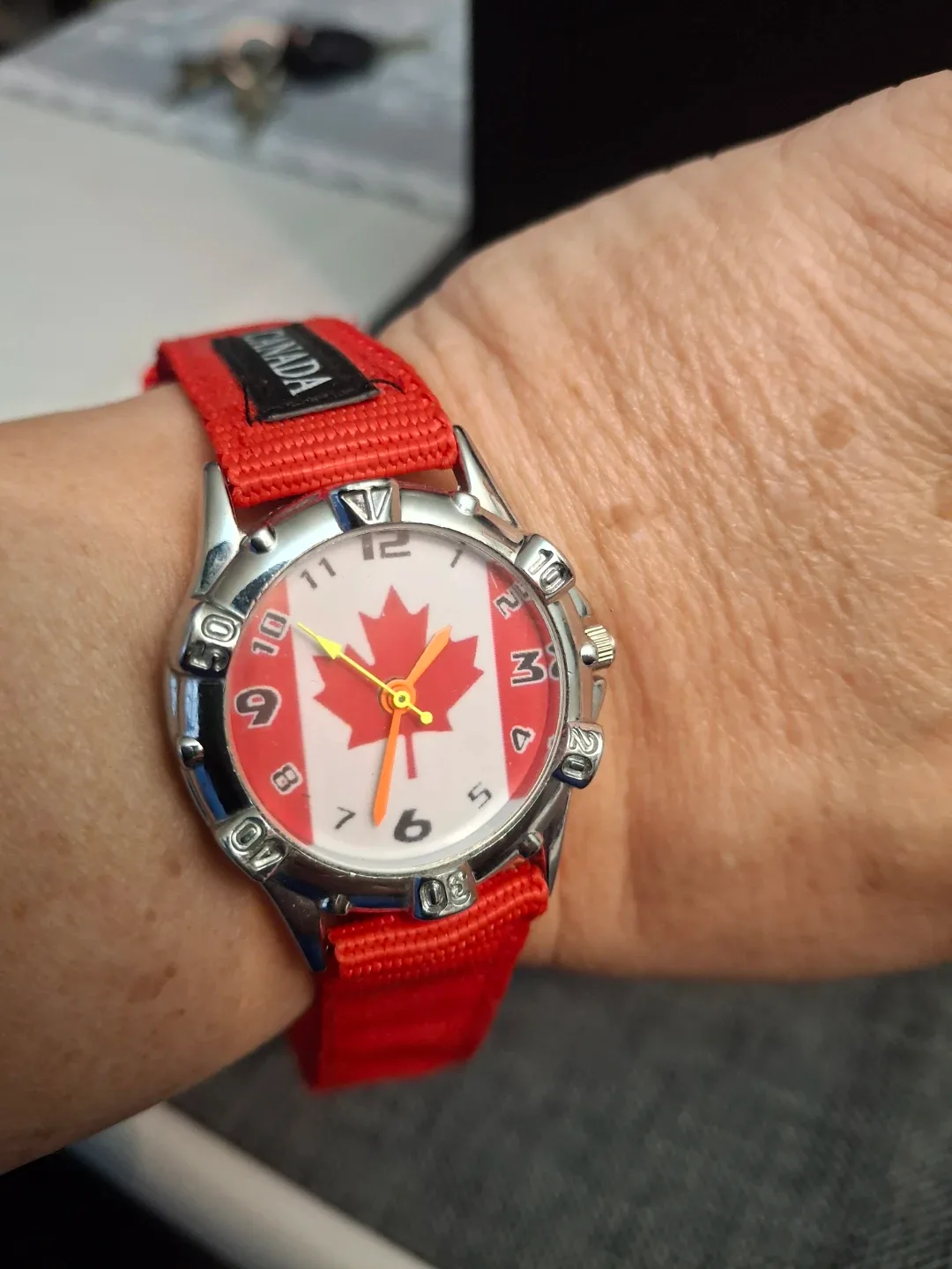 Canadian Watch with Red Band image indicator(3)