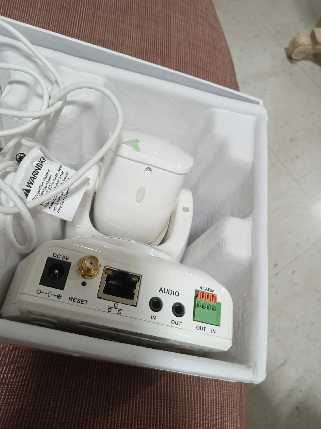 Baby Monitor with Audio & Alarm image indicator(4)