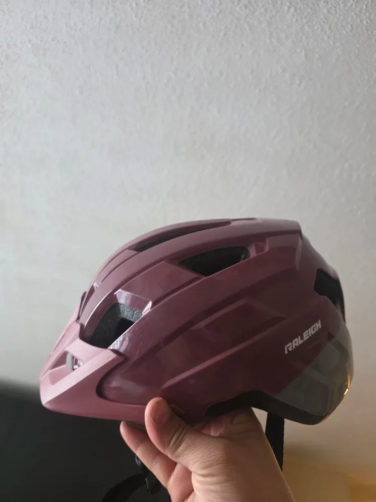 Raleigh Bike Helmet - Mauve