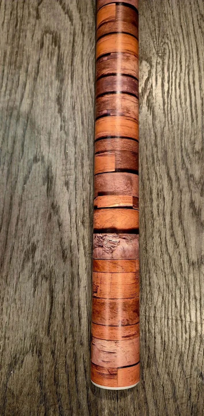 Wood Plank Design Peel and Stick Vinyl Wallpaper 17.7"x236" image indicator(4)