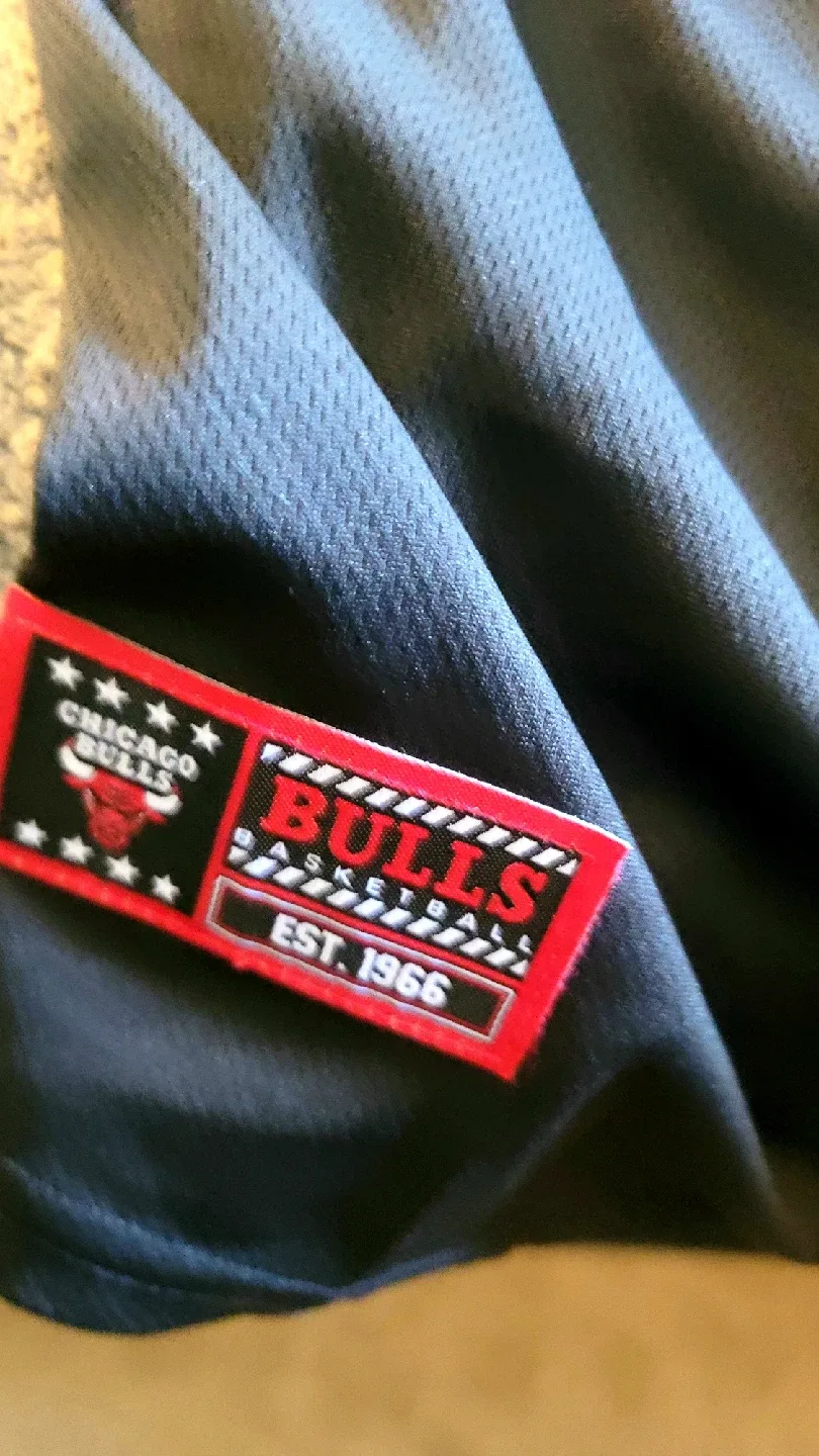 Chicago Bulls Baseball Jersey image indicator(3)