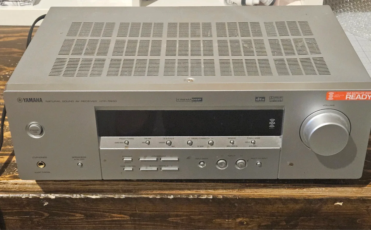 Yamaha Natural Sound AV Receiver HTR-5930