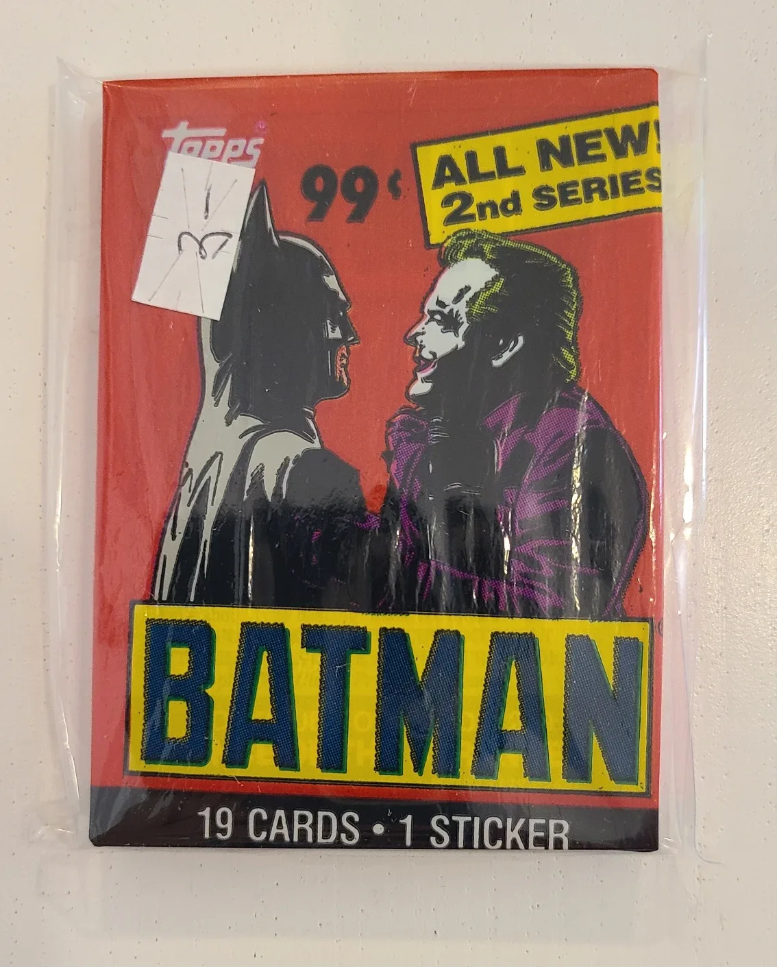 Topps Batman 2nd Series Trading Cards Pack - New!