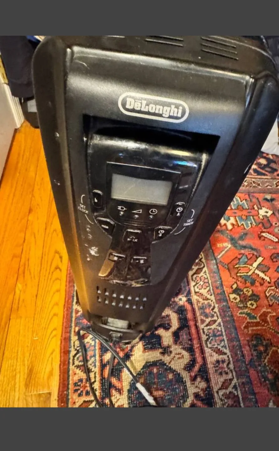 (FREE DELIVERY) DeLonghi EW7507EBL Oil Filled Radiator Heater image indicator(3)