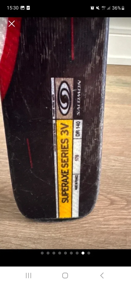 Salomon Superaxe Skis 175cm image indicator(7)