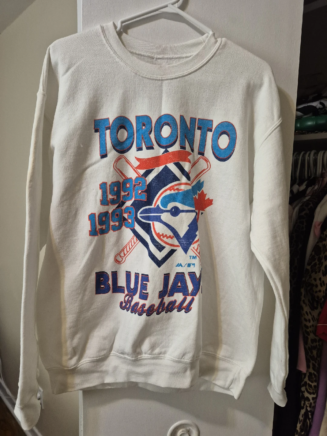 Toronto Blue Jays 1992-1993 Baseball Crewneck