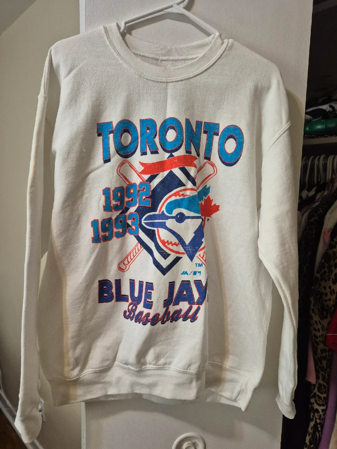 Toronto Blue Jays 1992-1993 Baseball Crewneck thumbnail