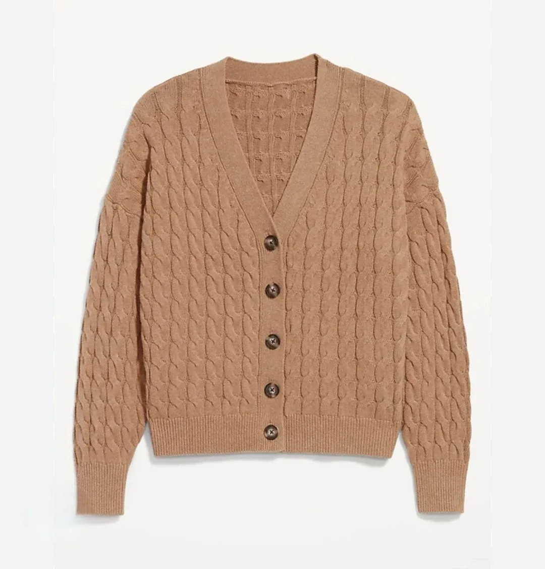 Oversized Cableknit Cardigan image indicator(5)