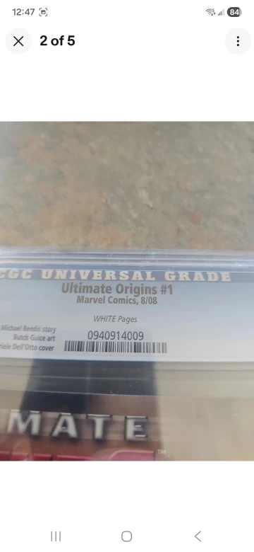 CGC Universal Grade Ultimate Origins #1 - photo 2