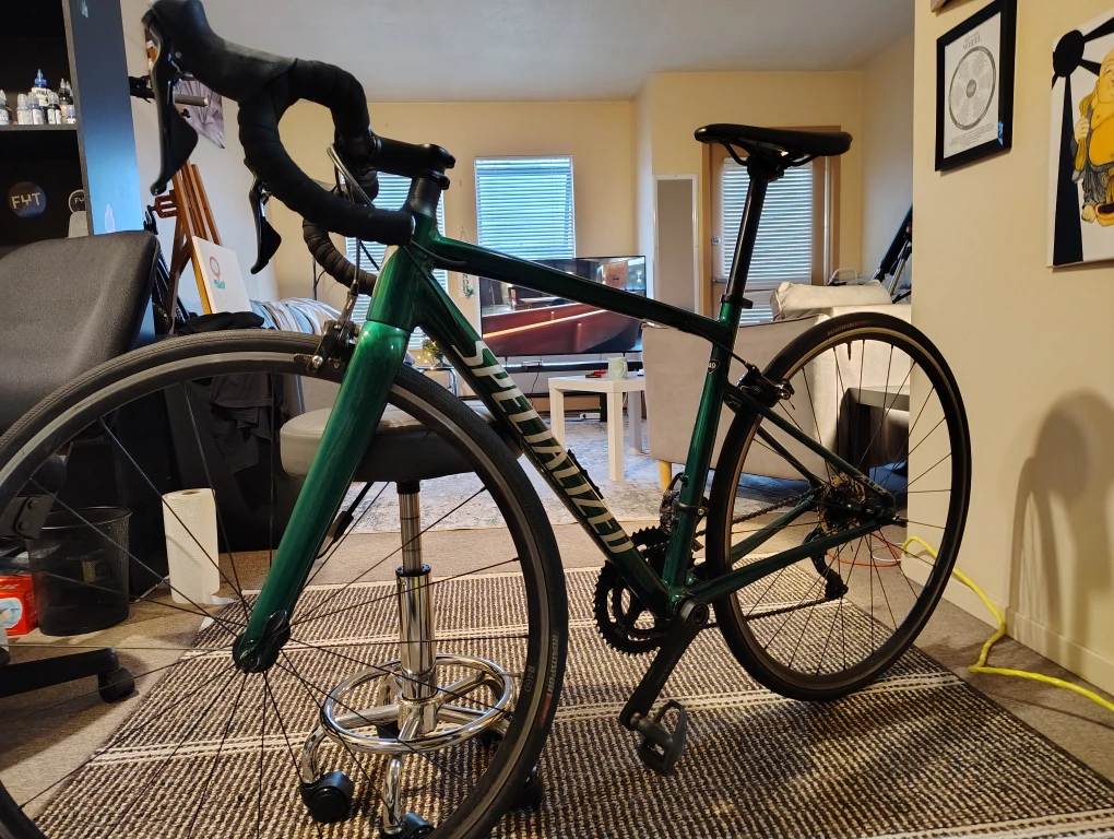 Specialized Allez Road Bike - Green - photo 3
