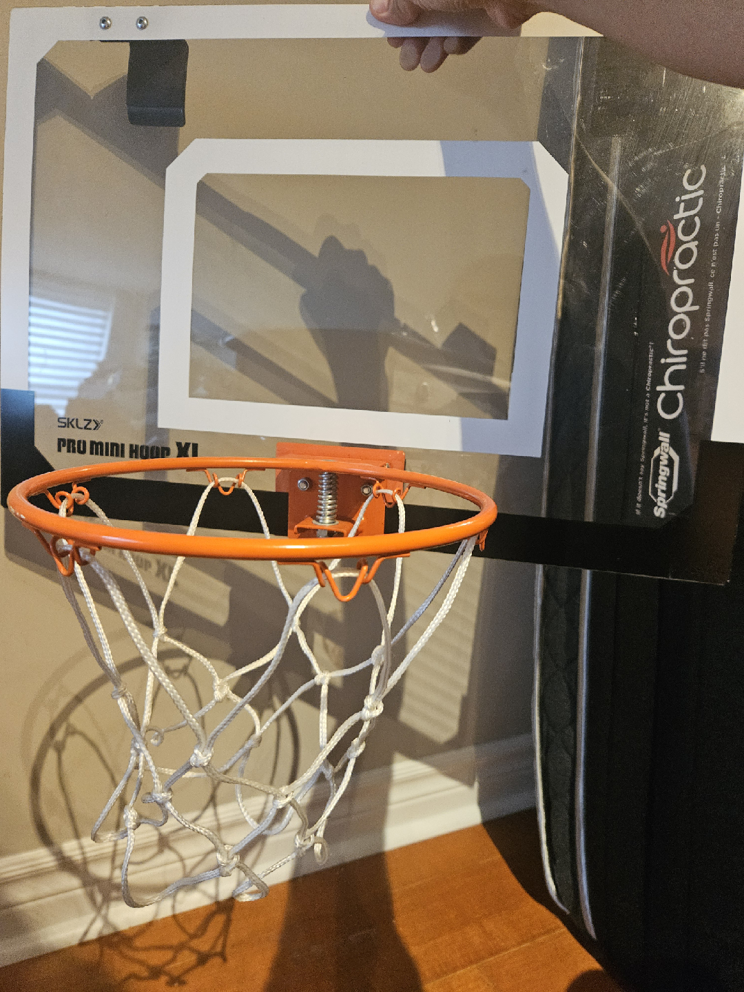 SKLZ Pro Mini-Hoop XL Basketball Hoop - photo 4