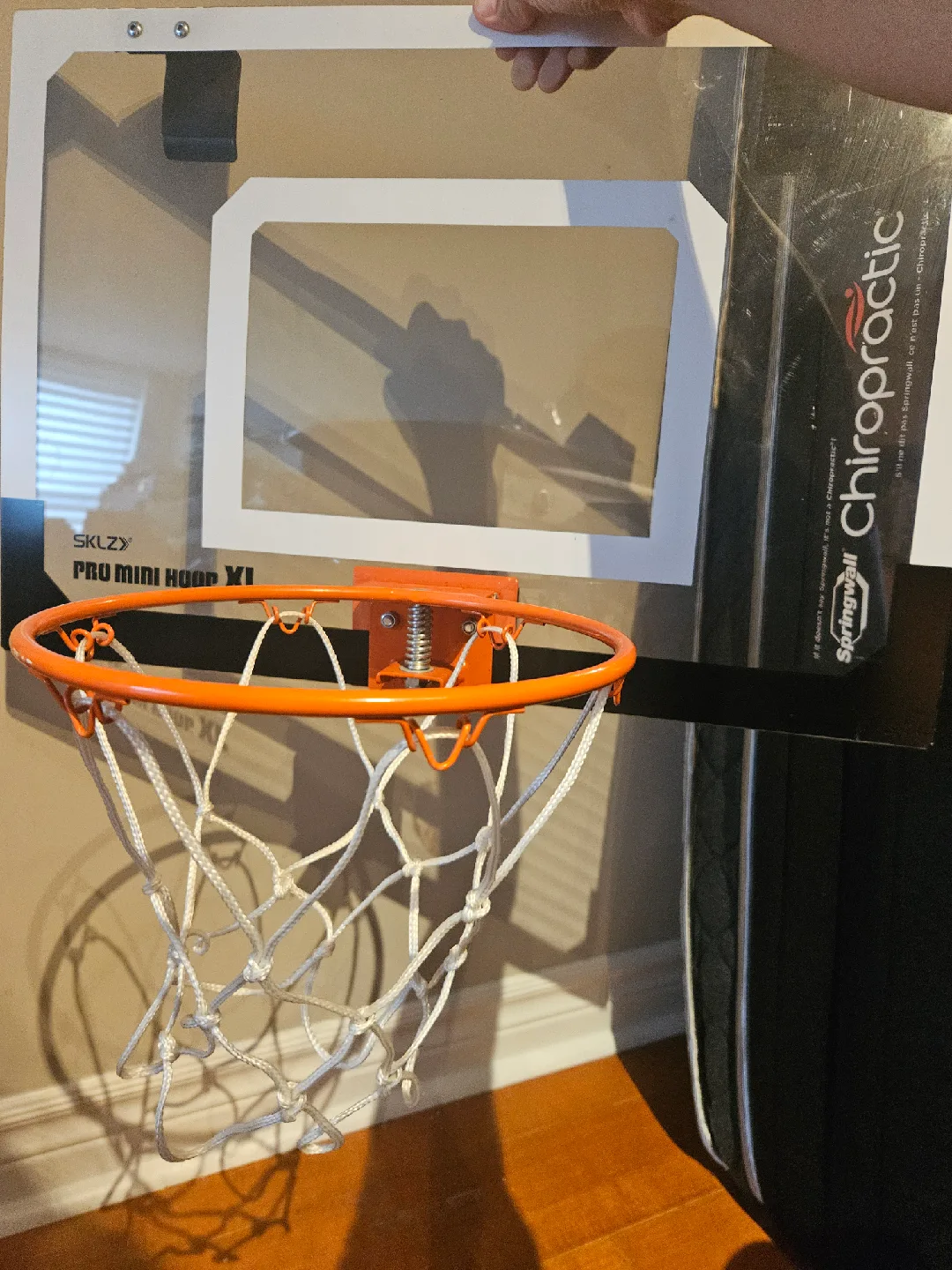 SKLZ Pro Mini-Hoop XL Basketball Hoop image indicator(4)