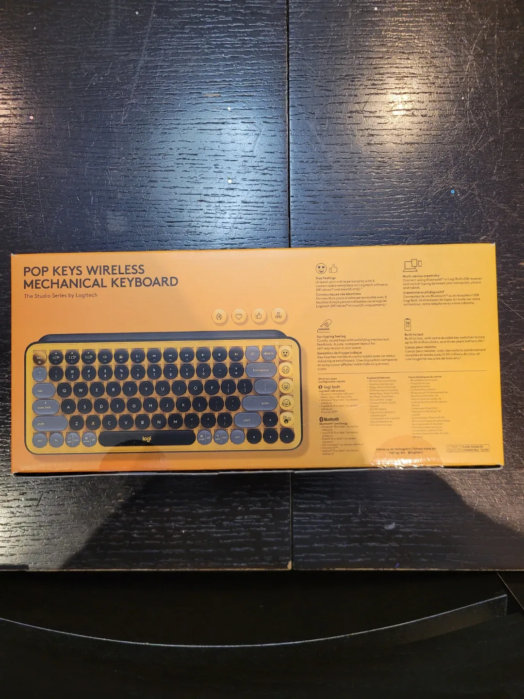 Logitech POP Keys Wireless Mechanical Keyboard - New! image indicator(2)